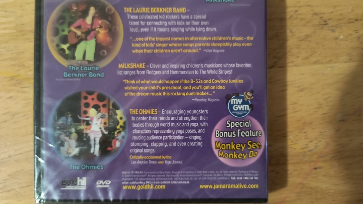 Jamarama Live Kidsfest Music Festival DVD [SEALED / FAST SHIPPING