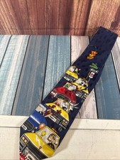 Vintage Looney Tunes Mania Men s Neck Tie Traffic Jam