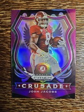 2020 Prizm Draft Picks Purple Crusade #60 Josh Jacobs