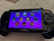 Sony Plsyststion PS Vita "CFW"  16GB + 64GB SD Card +SD to Vita. MINT CONDITION.