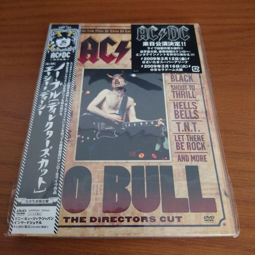 AC/DC DVD Limited Edition NO BULL Director's Cut Japan Edition New | eBay