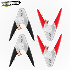 4 Pcs 6 Inch Jumper Cable Clamps Heavy Duty Electric Battery 1100a Ends Charger