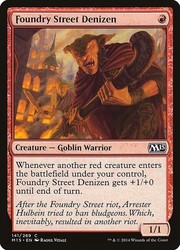 Foundry Street Denizen - Magic 2015 (M15) #141