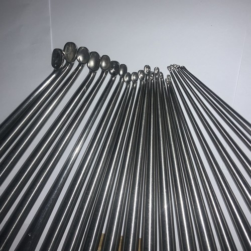 Menge JARIT Brun Knochen Kürette ovale Tasse, 9 Zoll, abgewinkelte Spitzen - Bild 6 von 15