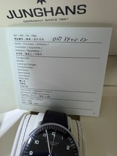 Junghans Max Bill Automatic Sapphire Glass Black Dial Men's Watch 38mm from JP 3