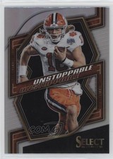 2023 Panini Select Draft Picks Unstoppable Silver Prizm Trevor Lawrence 19wr