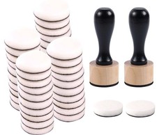 46 Packs Mini Ink Blending Tool Set 2 Applicator 44 Replacement Foam Pads