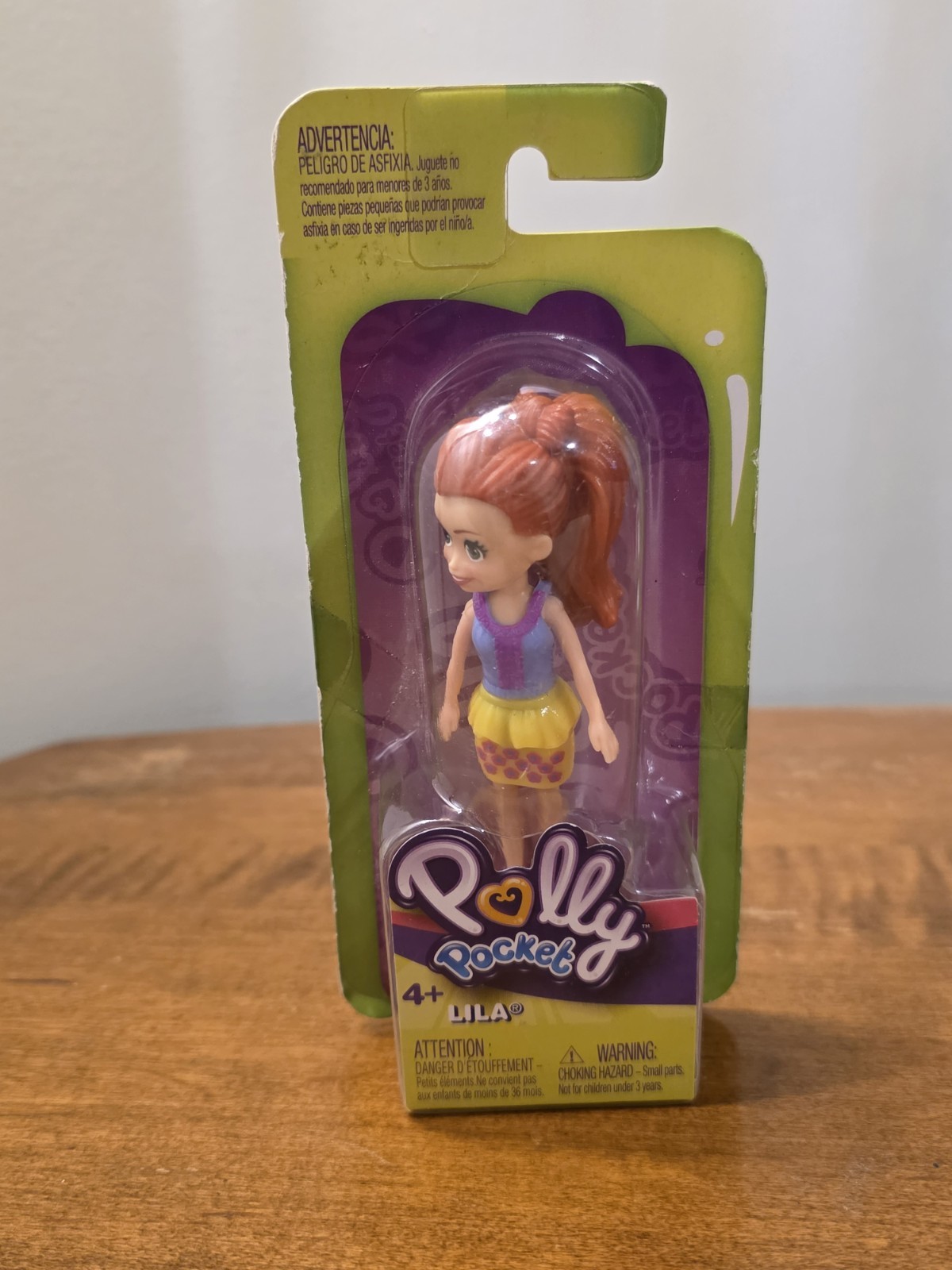 Polly Pocket Lila Doll 3.25 inches Ages 4+ BRAND NEW