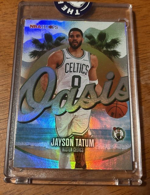 2025-26 Topps NBA Hoops Jayson Tatum Oasis SSP Case Hit O-14 Celtics