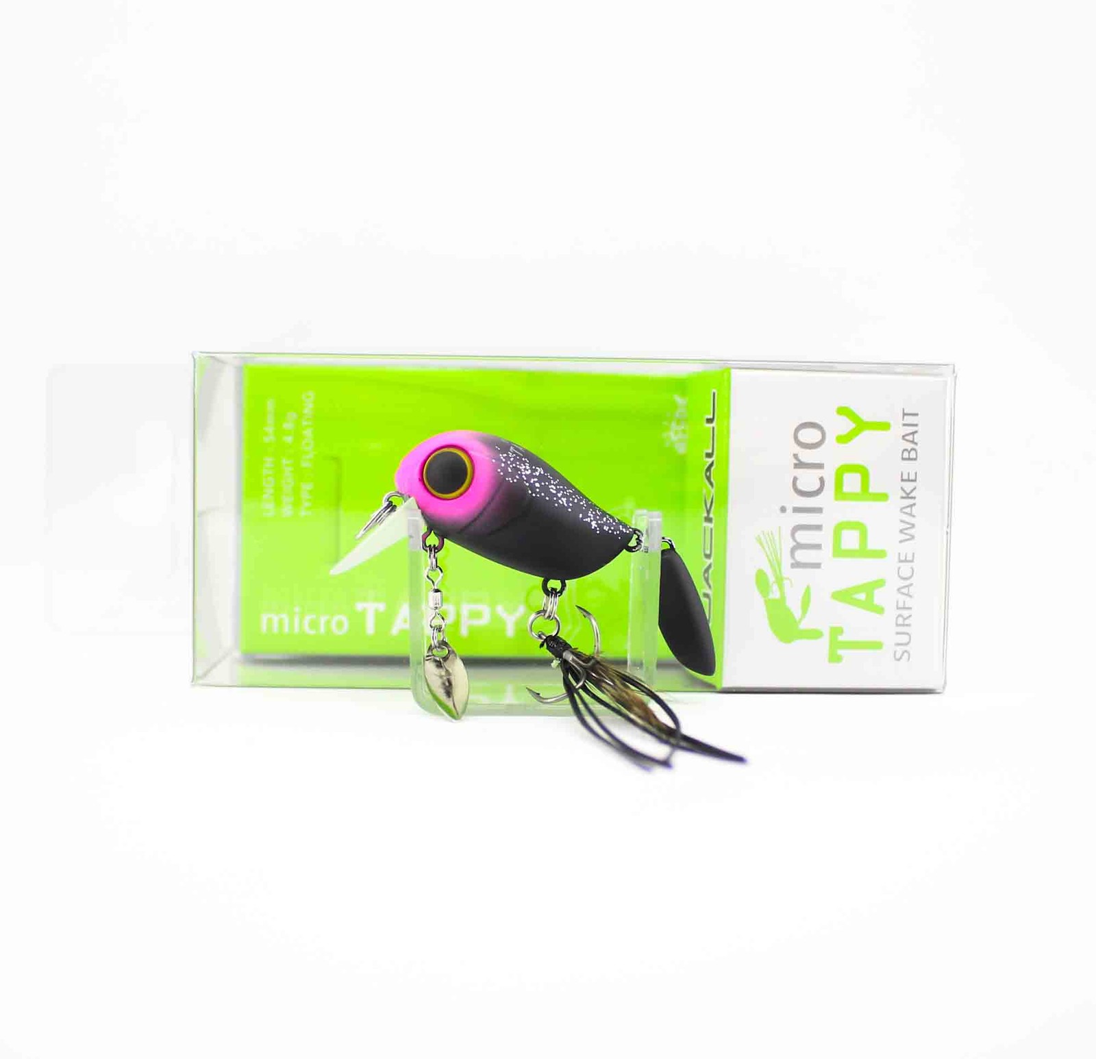 Jackall Micro Tappy 54 mm 4.8 grams Floating Lure Pink Heads (3676)