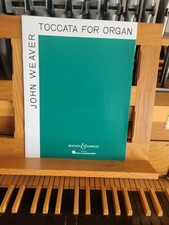 John Weaver: Toccata for Organ; organ Boosey