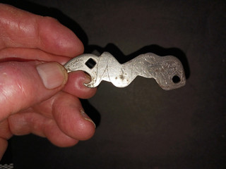 South Fork Brewing Co. South Fork Pa. Pre Pro Naked Lady Bottle Opener.
