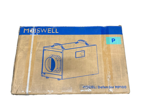 Moiswell Defender MP100 Commercial Dehumidifier For Crawlspace/Basement White
