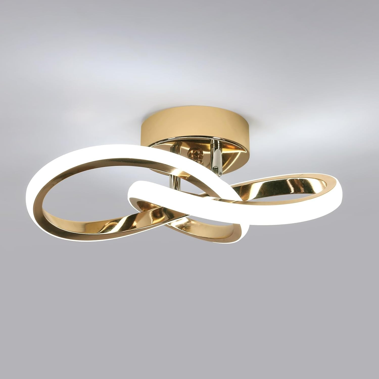 Plafoniera LED 22W 6500K Alta Efficienza - Lampada Soffitto Bianca - 1