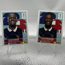 Panini FIFA World Cup 2026 Stickers Lot 2: Konaté FRA 6, Camavinga FRA 10