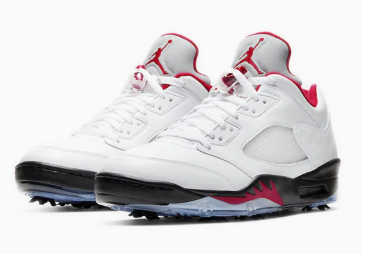 Jordan 5 Golf Low Fire Red for Sale | Authenticity Guaranteed | eBay