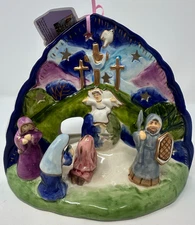 Blue Sky Clayworks Empty Tomb Candle House, He is Risen, Easter, 2020 NEW