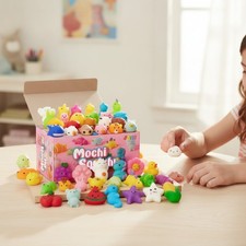 25 Unique Mochi Squishies - Perfect Mini Toys for Goodie Bags  Prizes