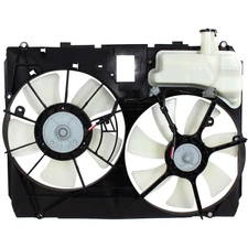 Radiator Dual Cooling Fan Assembly for 04-06 Lexus RX330