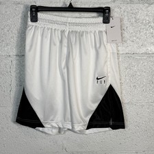 Nike Women's basketball Dri-FIT I So Fly Shorts White/black XS