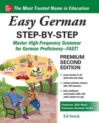 Easy German StepbyStep Second Edition by Ed Swick PAPERBACK 9781260455168