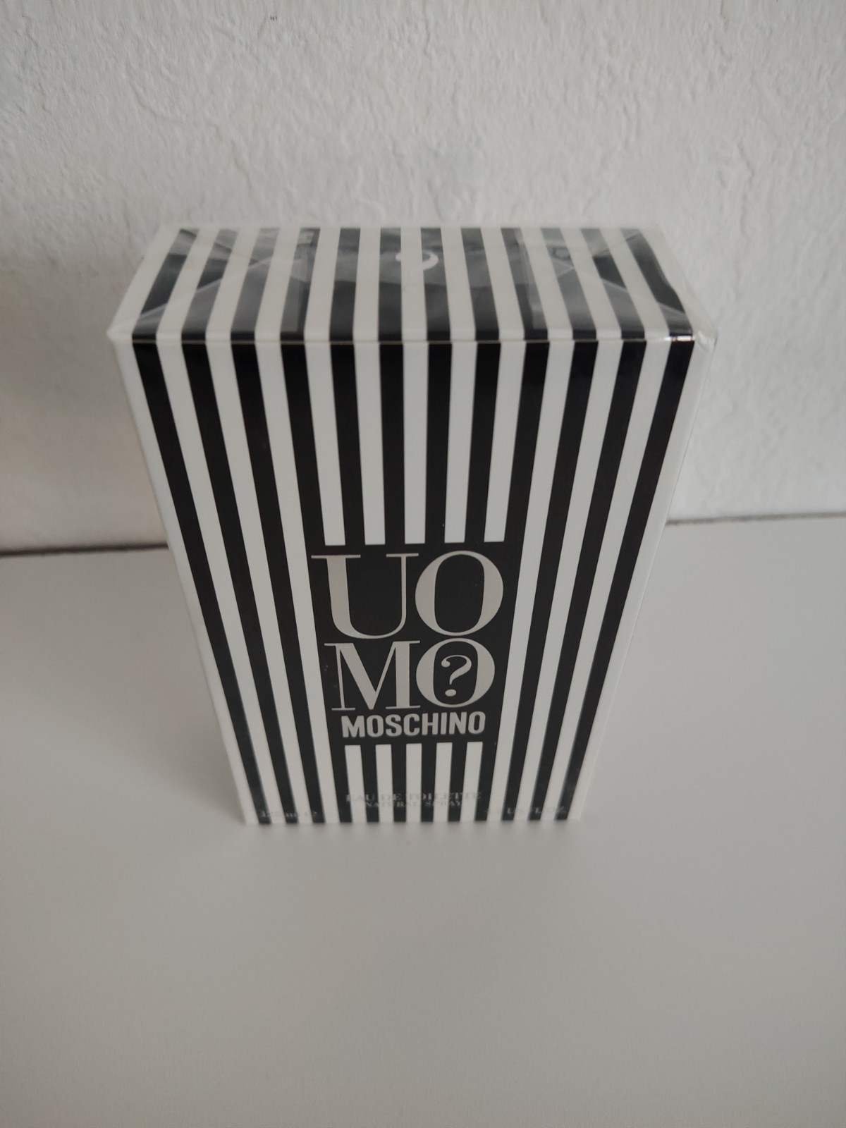 Eau de toilette Uomo Moschino 125 ml parfum homme boisé frais original