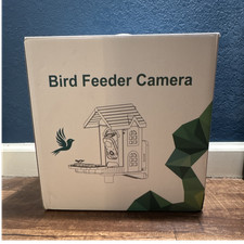 HD Seed Feeder Camera AI Bird ID Night Vision Waterproof Wide View Angle