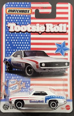 MATCHBOX '69 Chevrolet Camaro Tootsie Roll Special Edition 1:64 HVV75 1/6