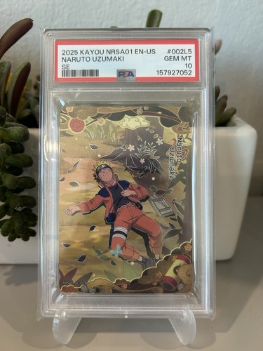 2025 KAYOU NARUTO NRSA01 EN-US #002L5 - NARUTO UZUMAKI - PSA 10