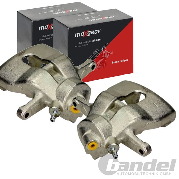 2X Maxgear Bremssattel Vorne Passend FÜR CitroËN C2 C3-image