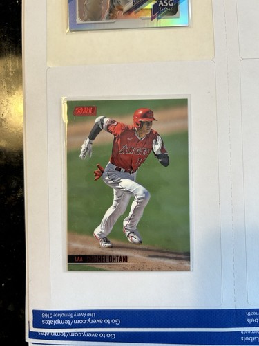 2021 Topps Stadium Club - Shohei Ohtani #37 Red Foil