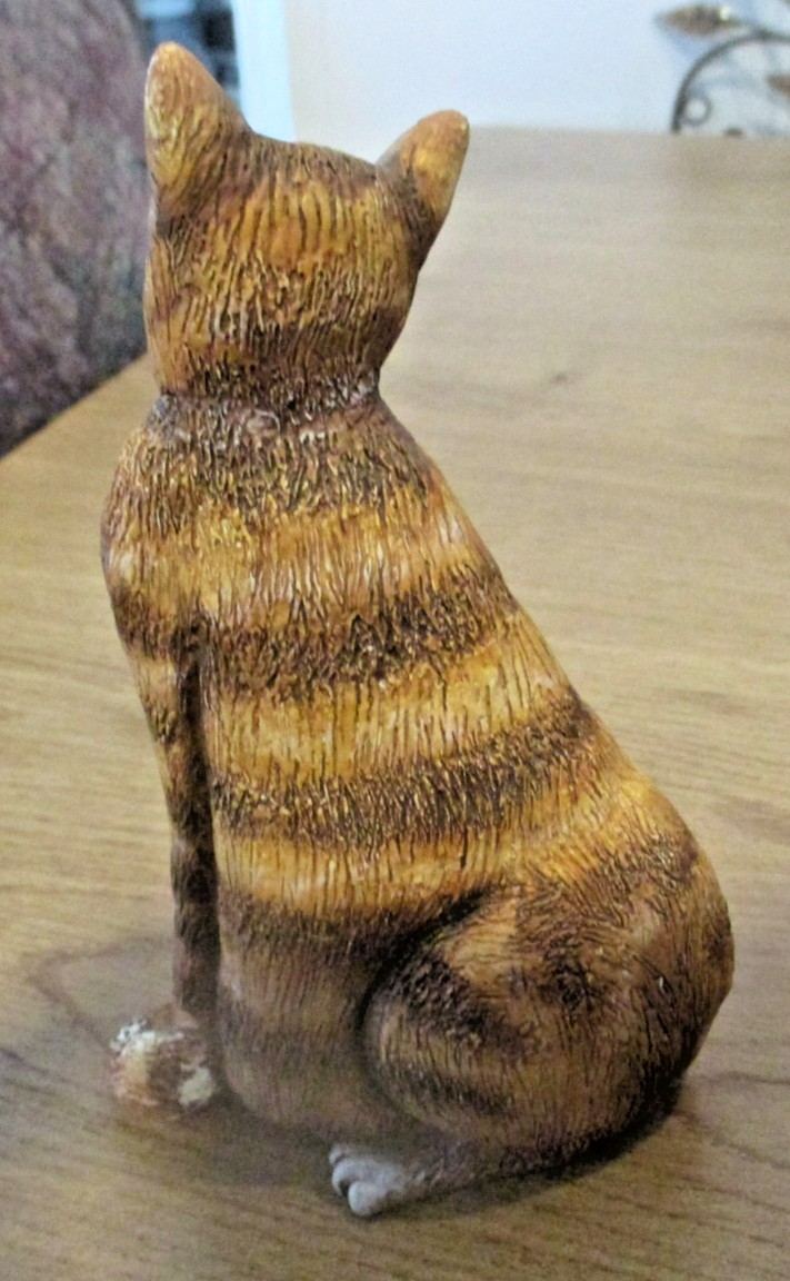 Marsha McCarthy Curiosity Cat Figurine