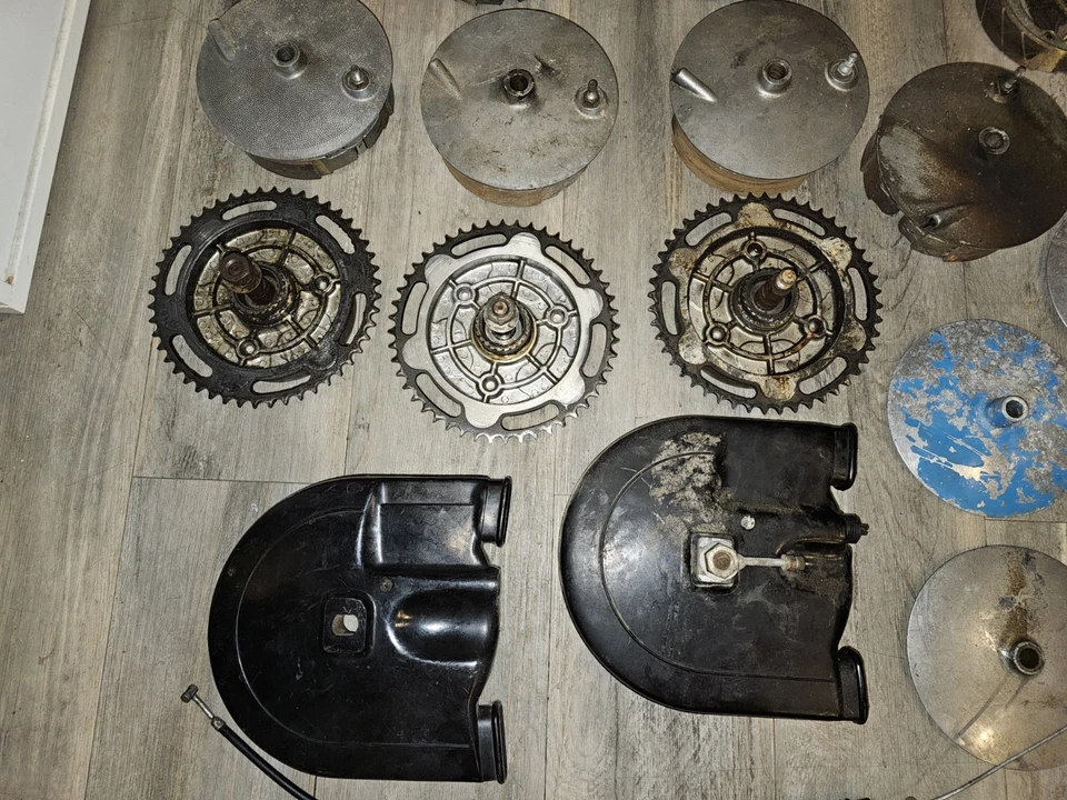 Mz Ts 150 Bremse Bremankerplatten Kettenkasten Konvolut Teile Orginal - Bild 3 von 4