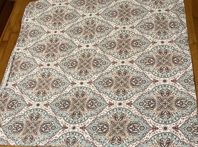 Belle Madison Sullivan Printed Cotton Rectangle Tablecloth Large 58 X 104 