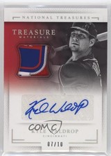 2016 National Treasures Prime Laundry Tag 7/10 Kyle Waldrop Patch Auto 1u6