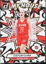 2025 Donruss WNBA #4 Caitlin Clark My House Basketball NM