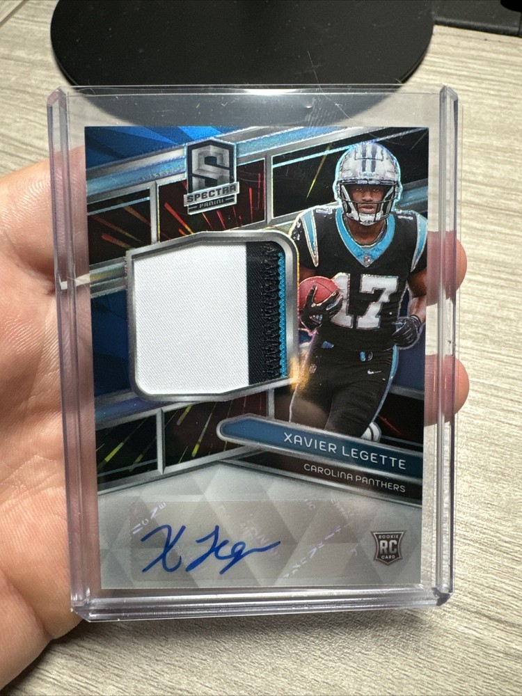 2024 Spectra Xavier Legette RPA Panthers 60 Rookie Card  