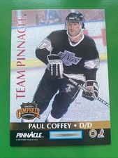Brian Leetch / Paul Coffey 1992/93 Pinnacle Team Pinnacle Insert Card #3