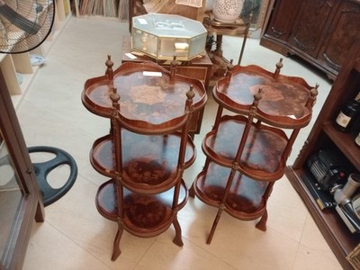 PAIR OF FRENCH ETANGER TABLES MID CENTURY LAST