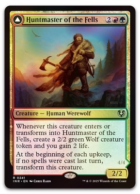 Huntmaster of the Fells #241 (Foil) (NM) Innistrad Remastered INR Magic MTG