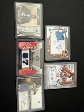 Panini NBA Rookie Autograph Card Lot 15 Hard Signed Rudy Tomjanovich Kaminsky