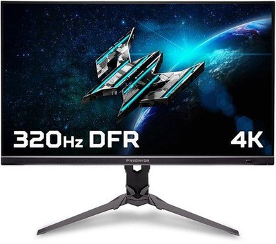 Acer Predator XB323QK 31,5'' 4K Ultra HD LCD IPS Schwarz Gaming Computer Monitor
