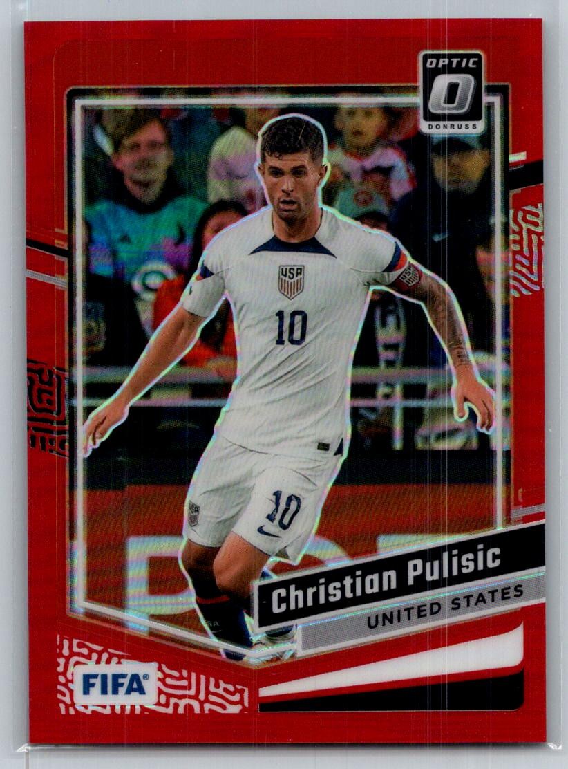 2023-24 Donruss #59 Christian Pulisic Optic Red #/299