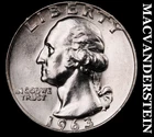 1963-D Silver Washington Quarter - Choice Gem Brilliant Uncirculated++++  #L1292