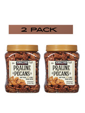 2-PACK Kirkland Signature Praline Pecans 40 oz Each Pack- Free Shipping