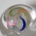 Antique German Latticino Multi Color Swirl Glass Marble +9/16" — photo 7
