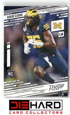 2022 Panini Chronicles Draft Picks #22 David Ojabo Prestige Michigan Wolverines