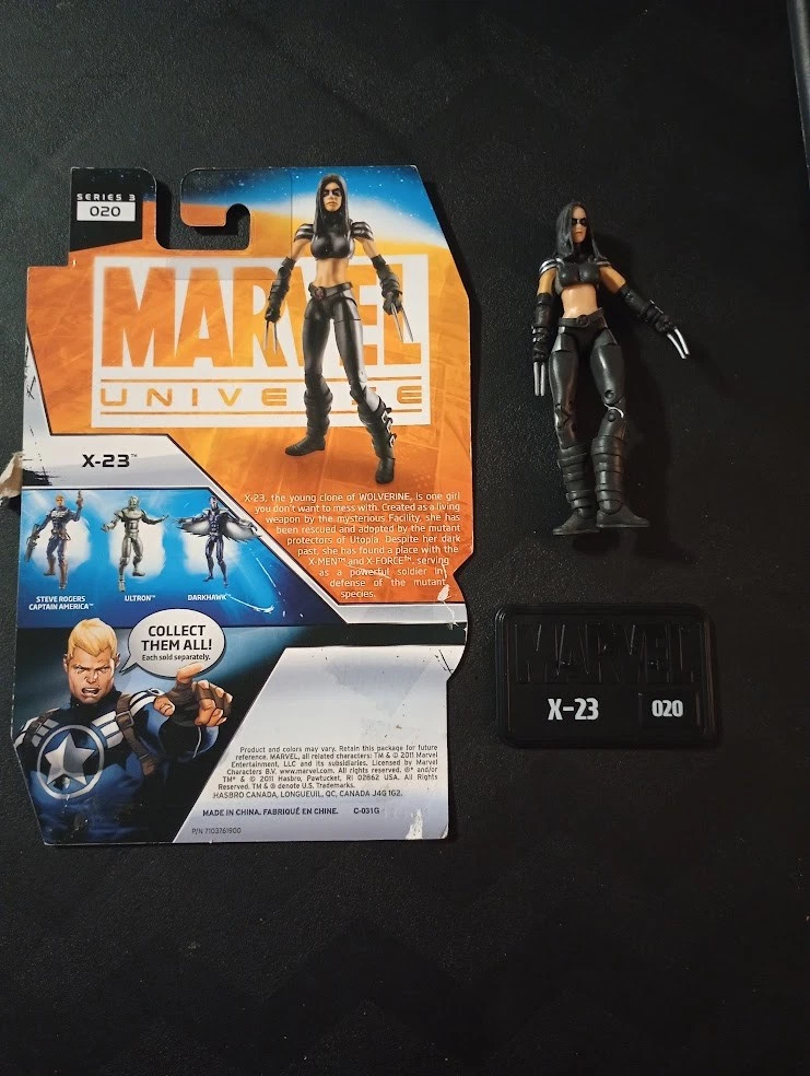 Hasbro Marvel Universe Comic Book Heroes X-23 Character Action 