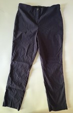 SALE - Women’s Violet & Roses Dress Slacks Pants, Size 14/32” Inches Blue Snap