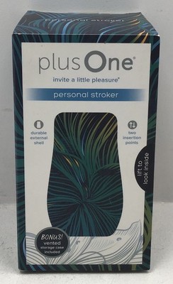 Plus One Personal Stroker With Vented Storage Case Included - New & Sealed